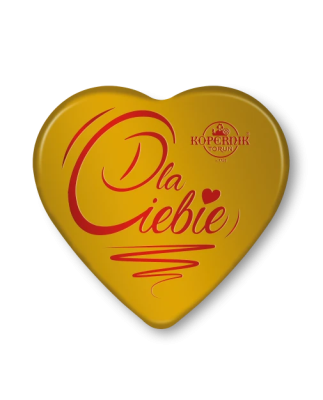 Serce piernikowe w deserowej czekoladzie